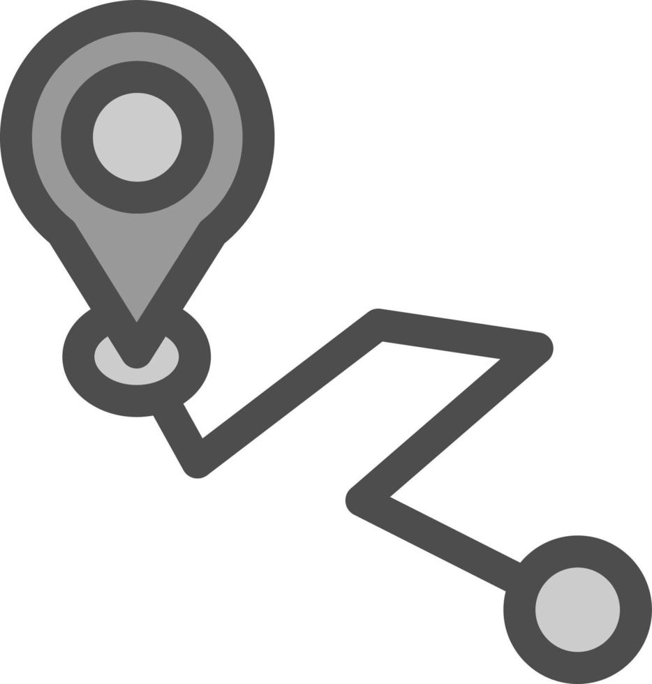 Point Destination Vector Icon Design