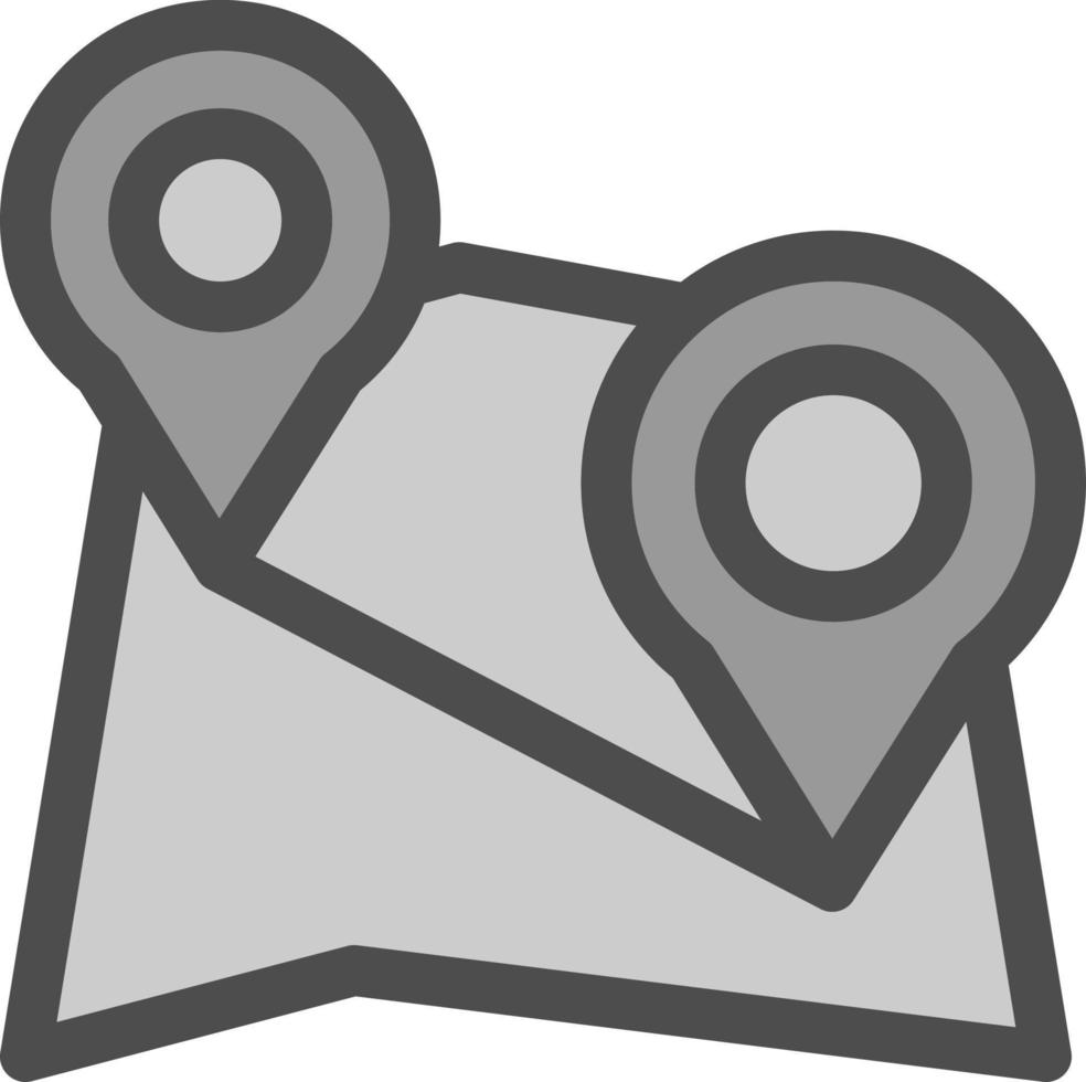 Multiple Destinations Vector Icon Design