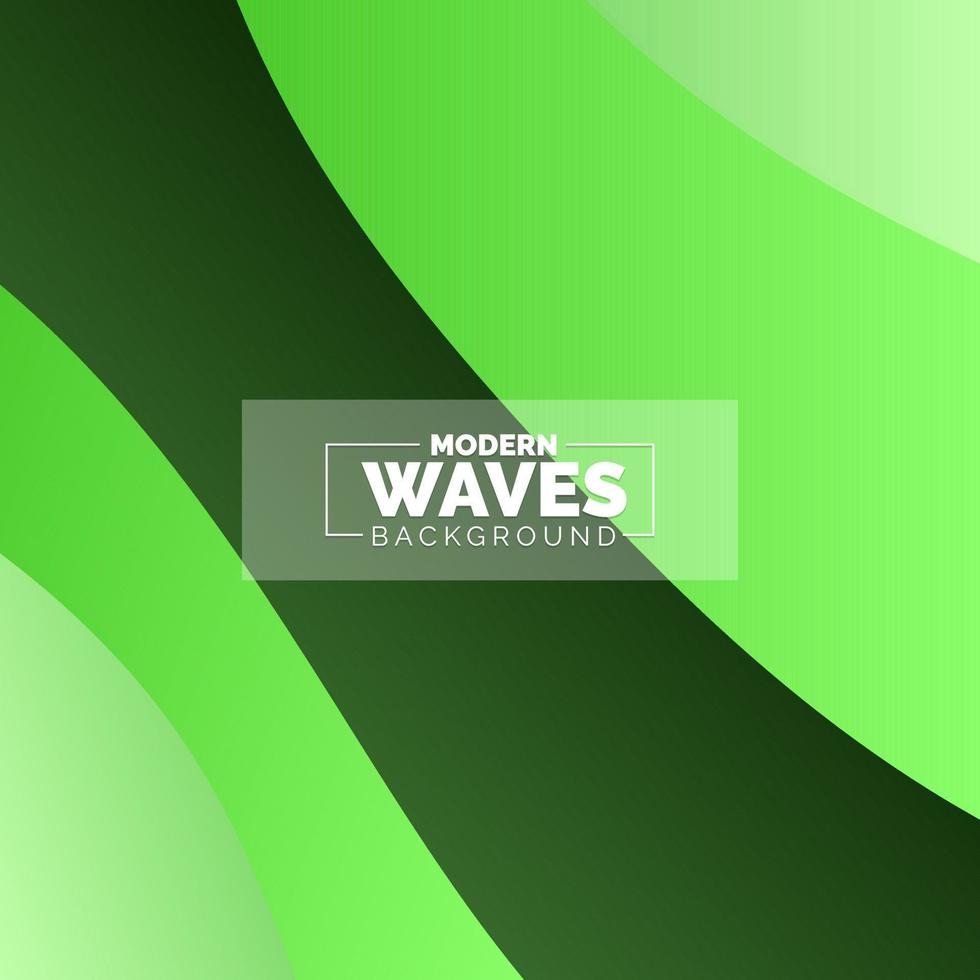 Abstract Waves background. Dynamic shapes composition vector