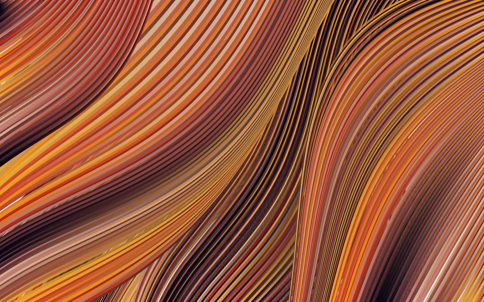 Modern colorful flow poster. Wave Liquid shape in black color background. Art design for your design project vector