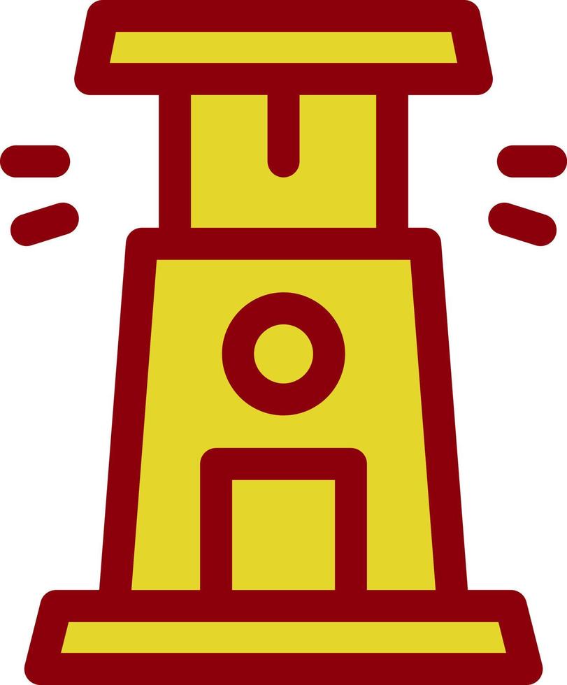 Lighthouse Vector Icon Design