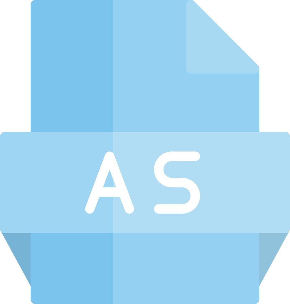 As File Format Icon vector