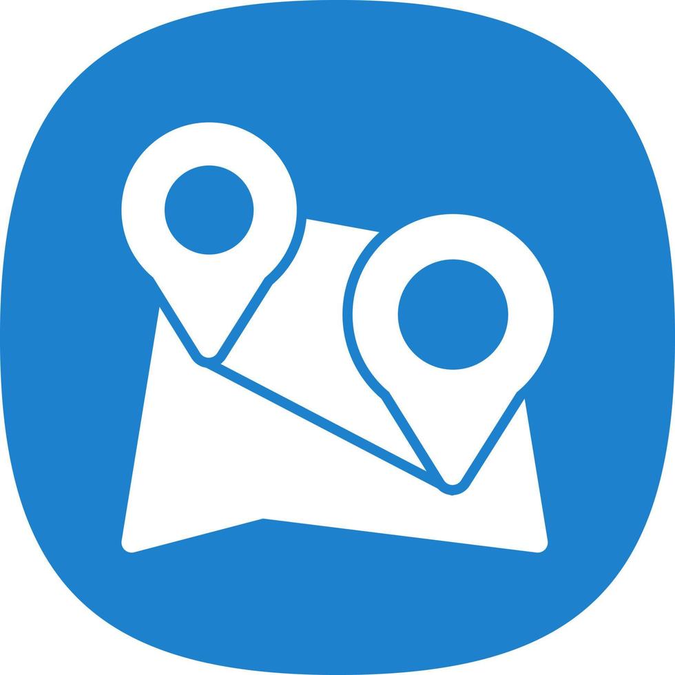 Multiple Destinations Vector Icon Design