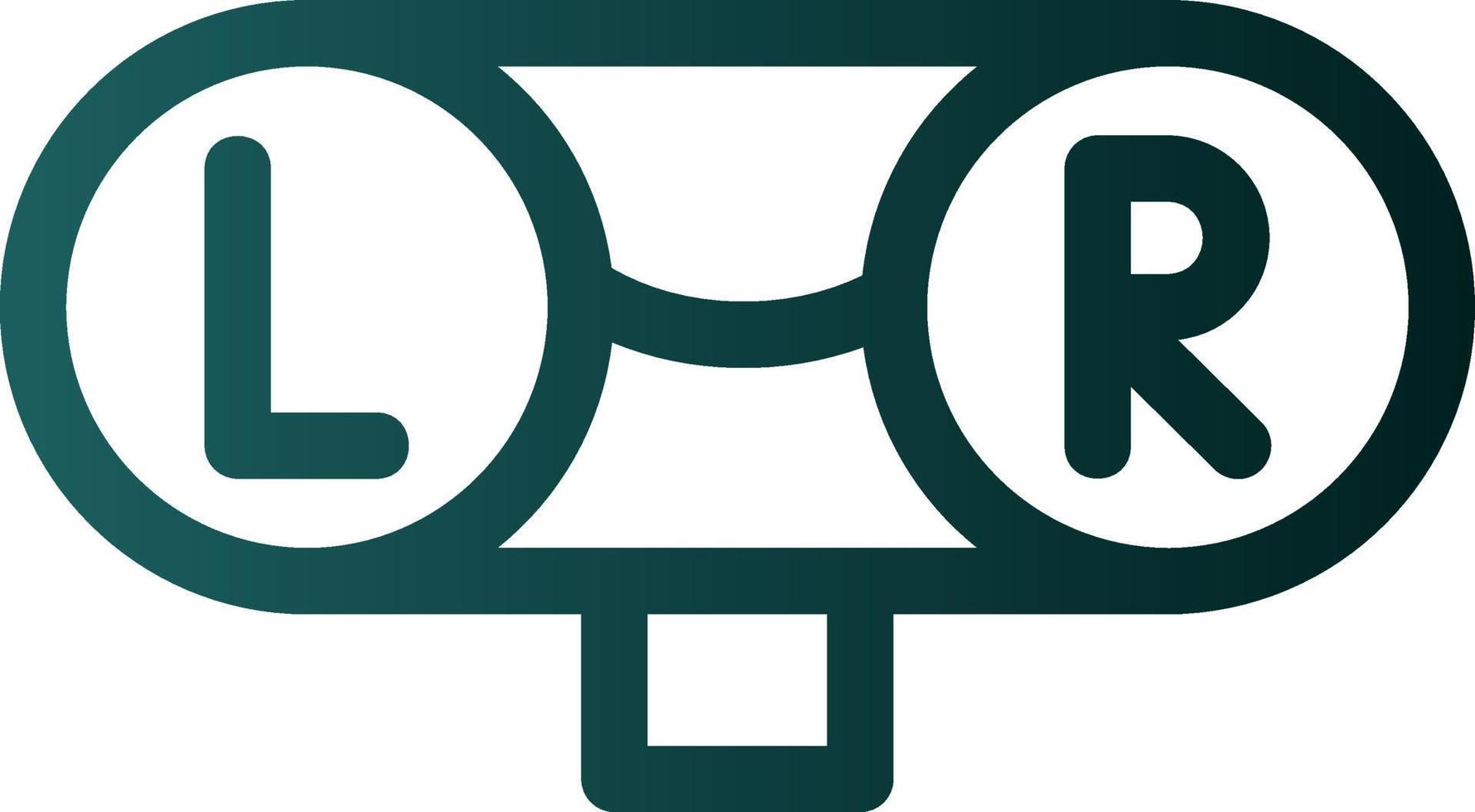 diseño de icono de vector de oftalmología