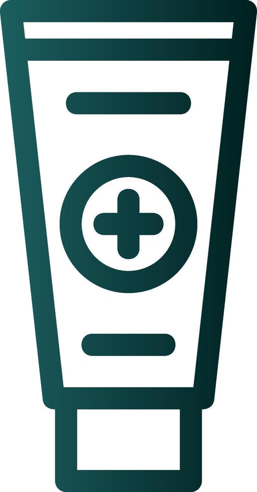 Ointment Tube Vector Icon Design