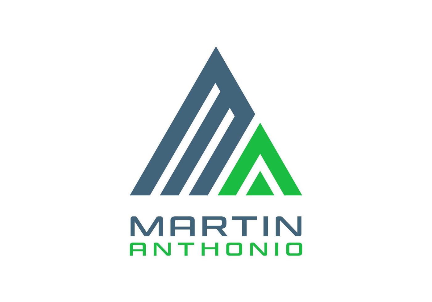 A triangular logo is suitable for a company symbol. vector