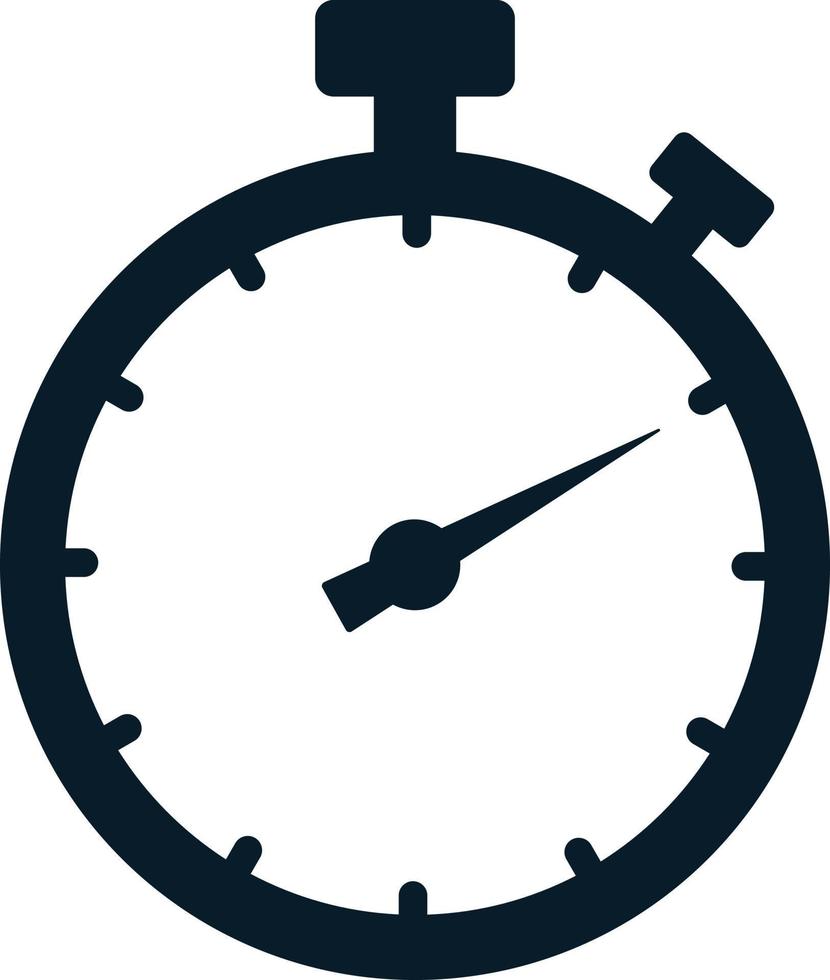 stopwatch vector logo icon