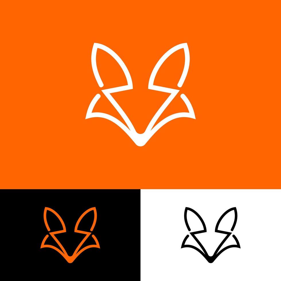 Fox animals are perfect for business shops, for game stores, game developers, game review blogs, vlog channels, or communities vector