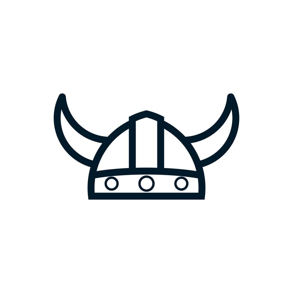casco vikingo, perfecto para tienda de juegos, vector