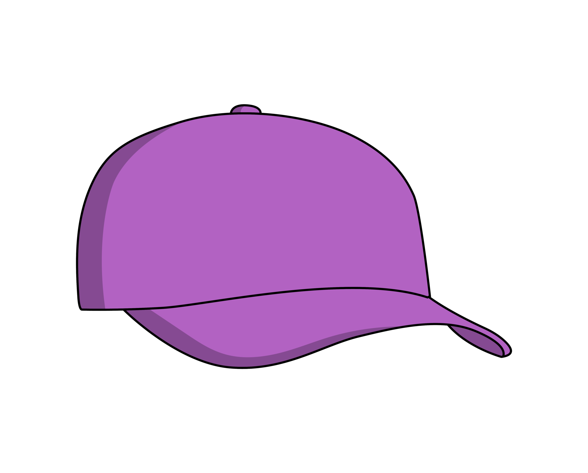 Pink Cap Fashion Hat front view 15694068 PNG