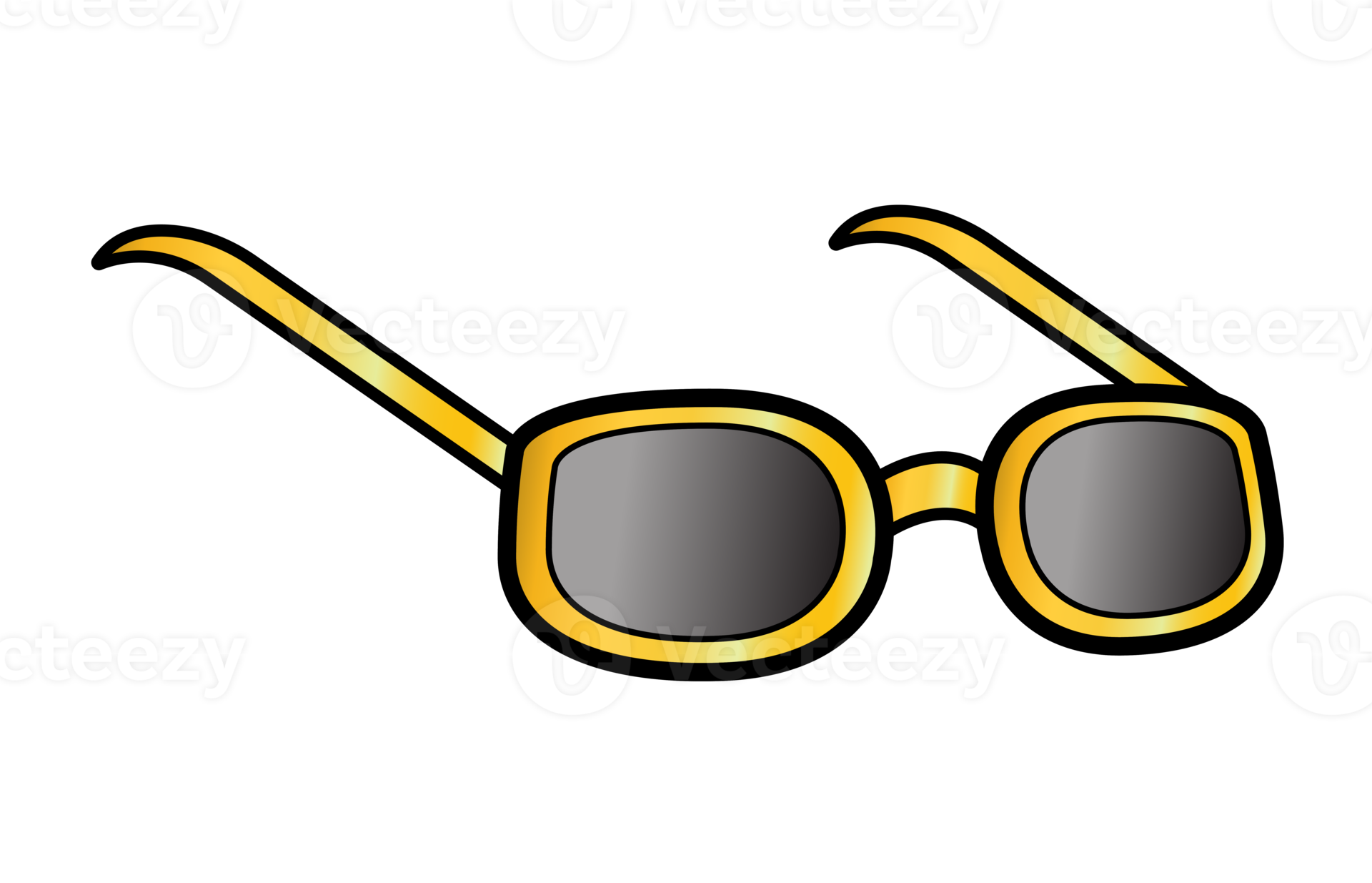Yellow Sunglasses Eyewear 15694093 PNG