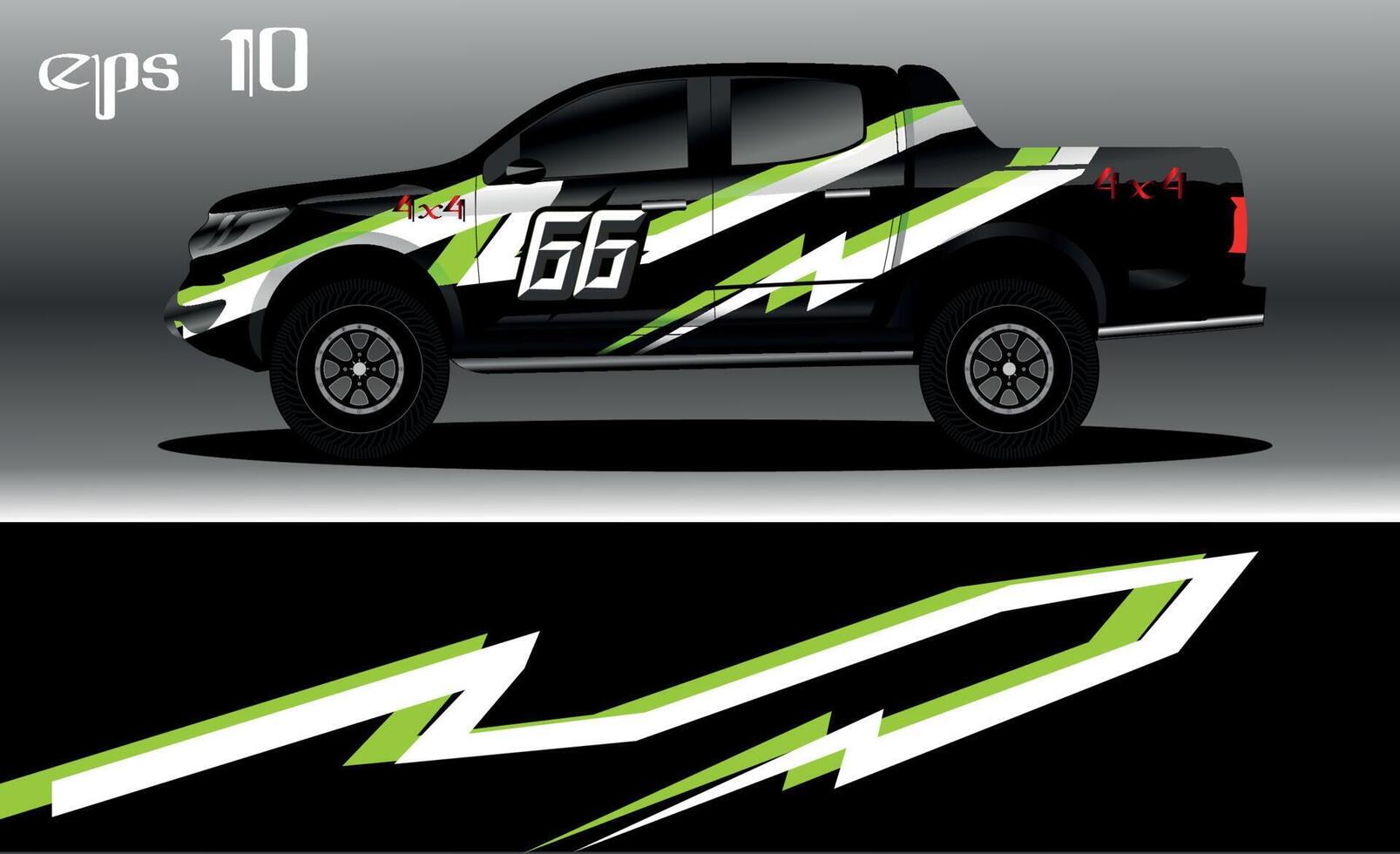 abstract background design for car wrap of 4x4 truck, rally, van, suv and other cars vector