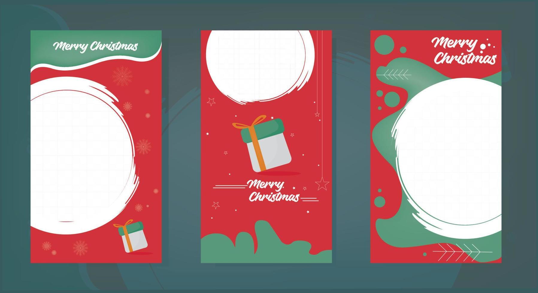 Christmas banner template. suitable for season promo banner. eps 10 vector