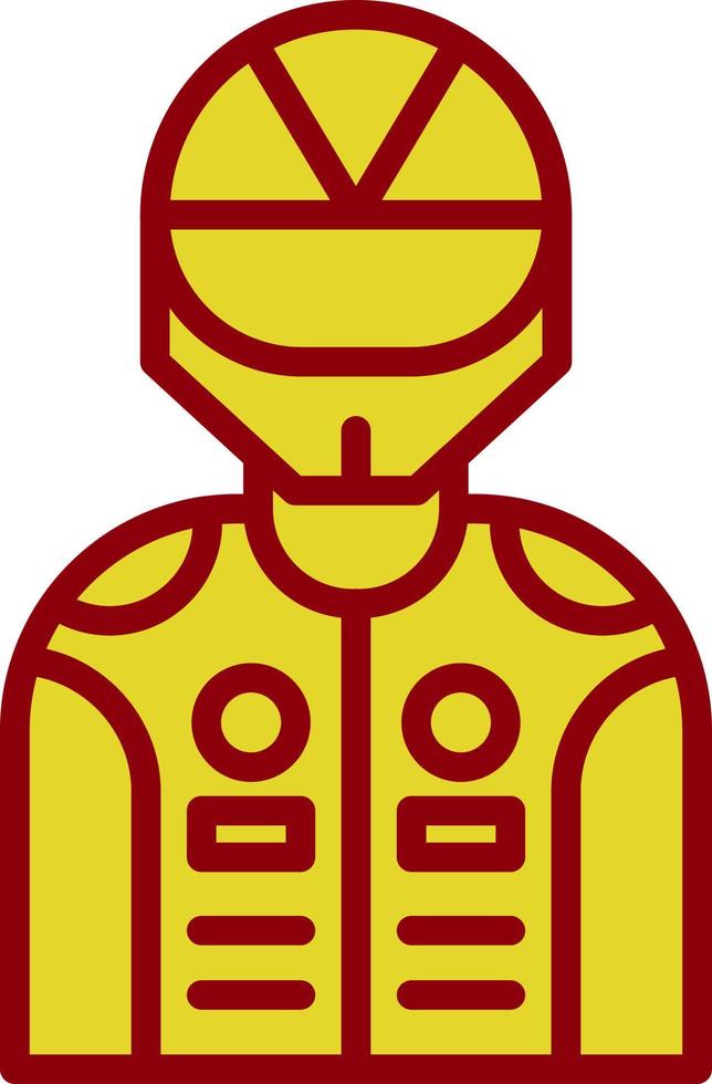Racer Vector Icon Design