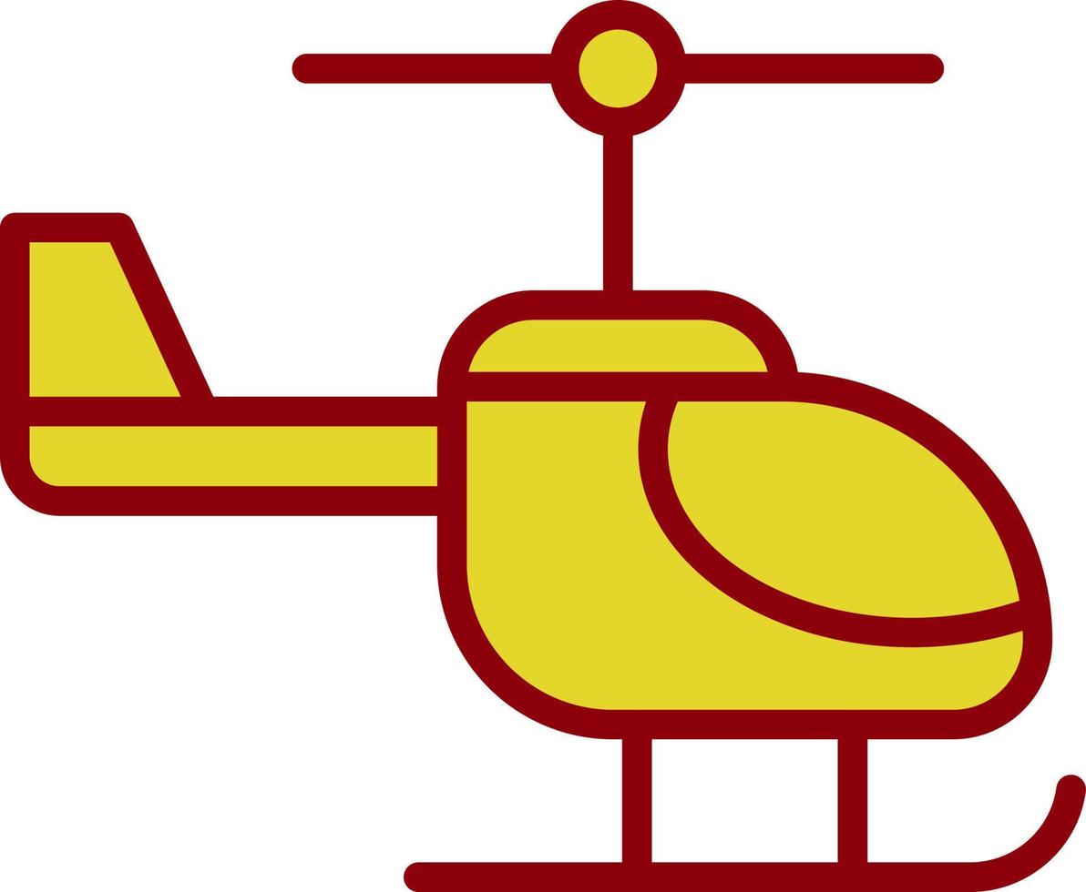 diseño de icono de vector de helicóptero