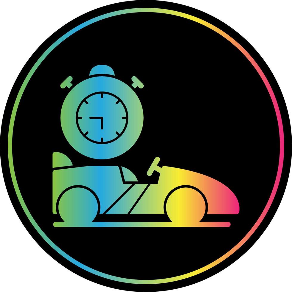 Race Stopwatch Vector Icon Design