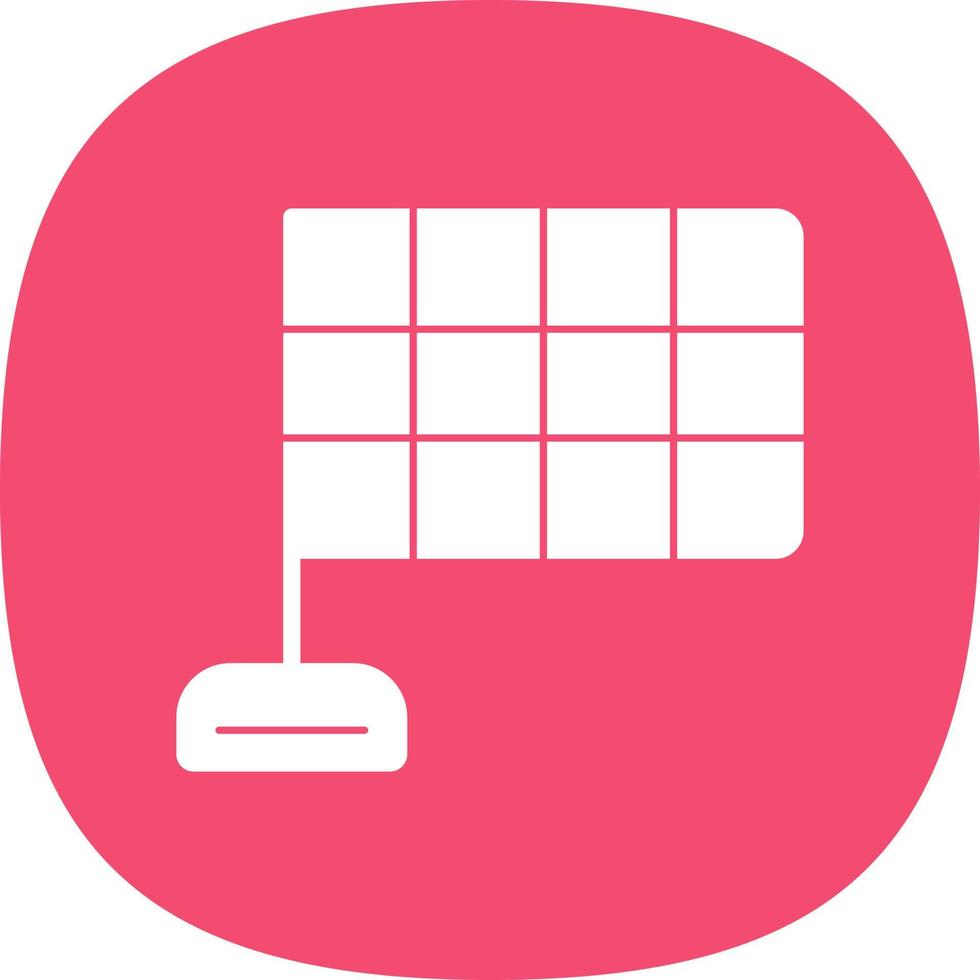 Checkered Flags Vector Icon Design