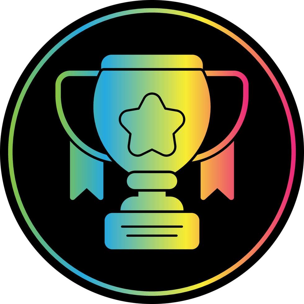 Trophy Vector Icon Design