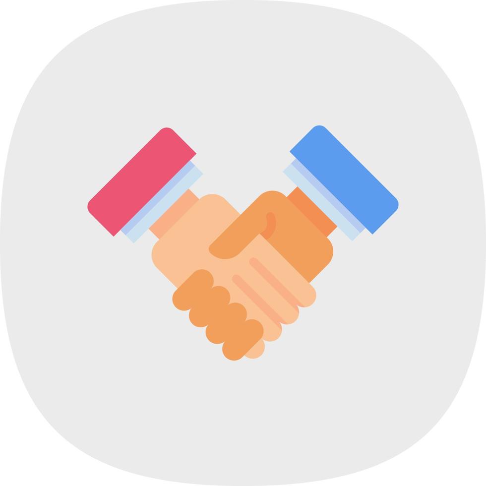 Handshake Vector Icon Design