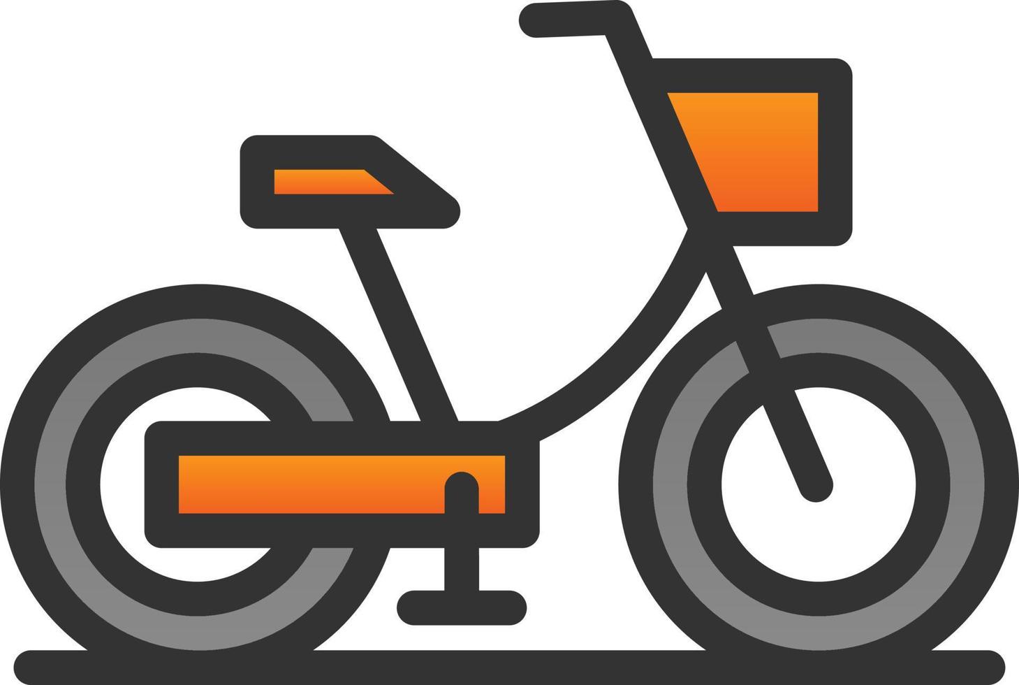 diseño de icono de vector de bicicleta