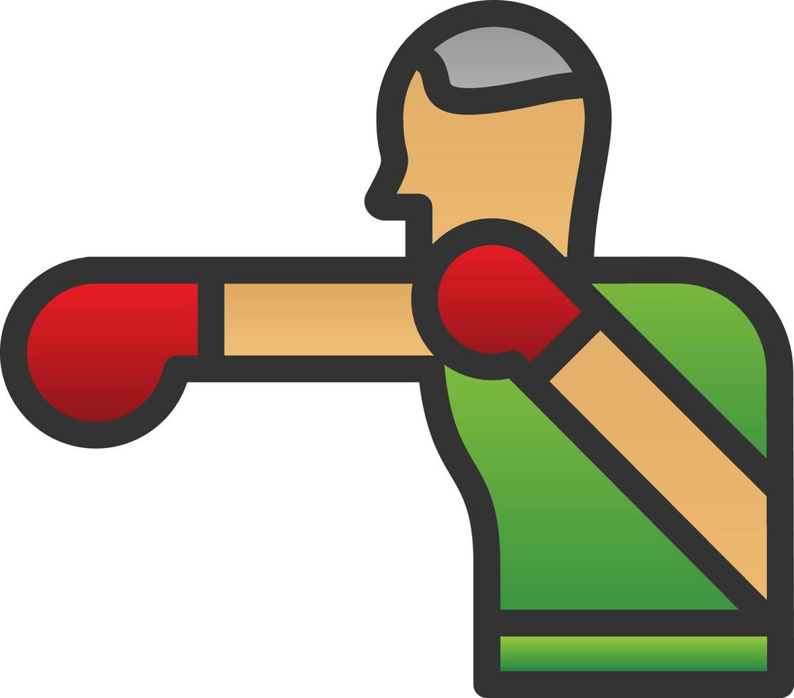 diseño de icono de vector de boxeo