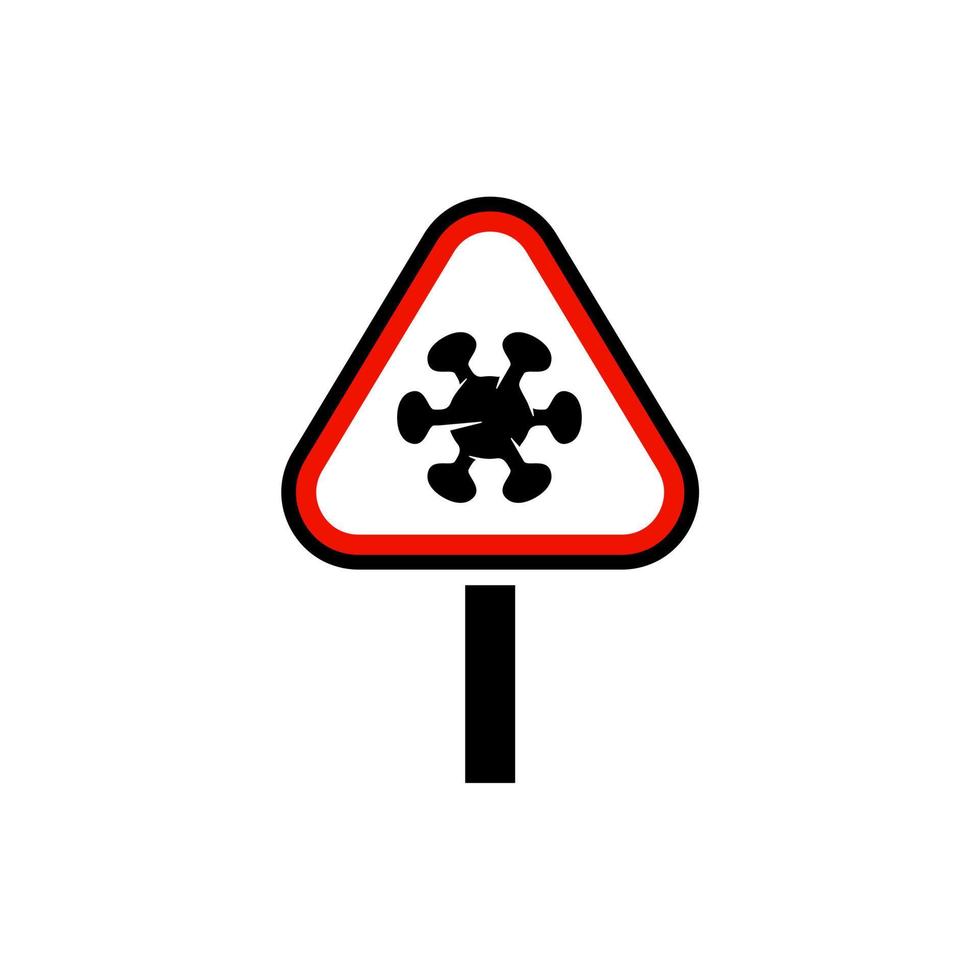 corona virus protection shield icon logo design symbol , protect your self vector