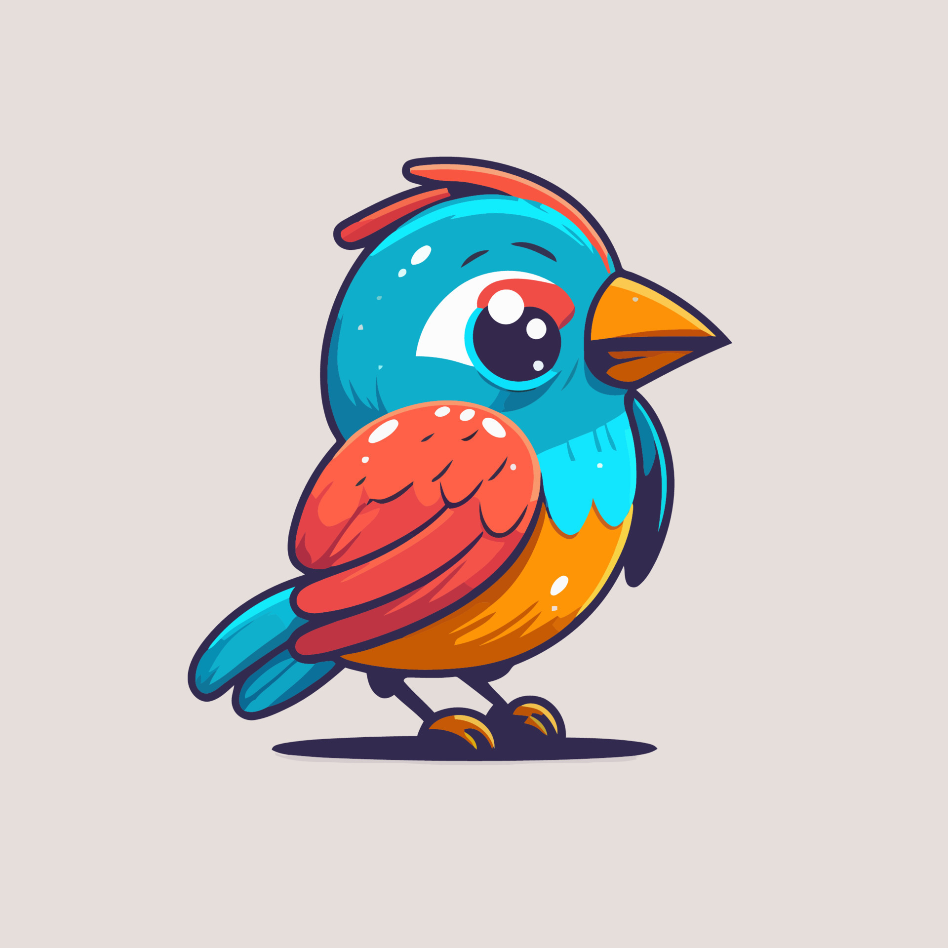 cute little bird cartoon animal vector illustration for logo or mascot icon 15696968 Vector Art at Vecteezy cute little bird cartoon animal vector illustration for logo or mascot icon 15696968 Vector Art at Vecteezy