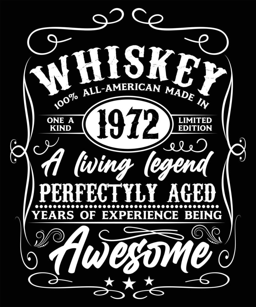 whisky 100 todo americano vector