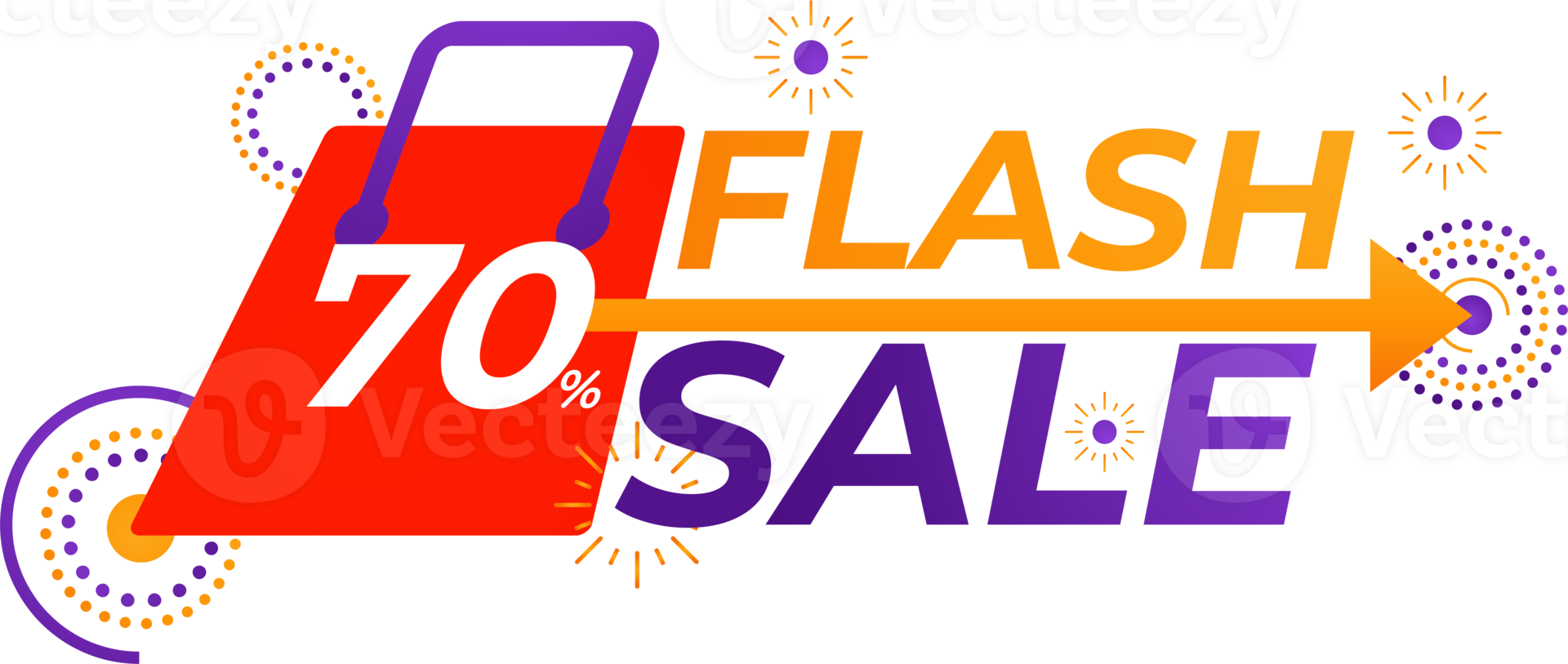 flash sale banner png