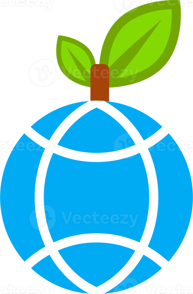 green with leaf icon png