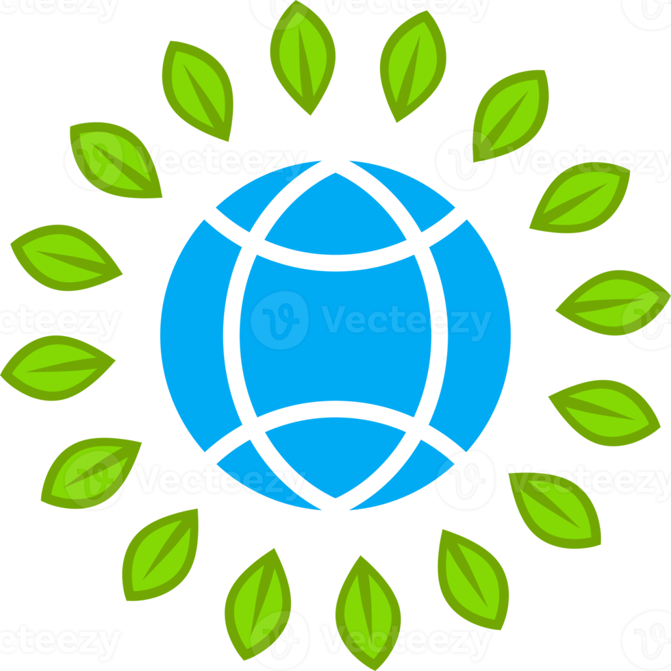 green with leaf icon png