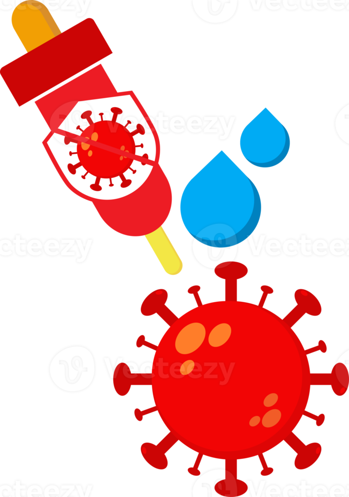 polio virus drop vaccine illustration png