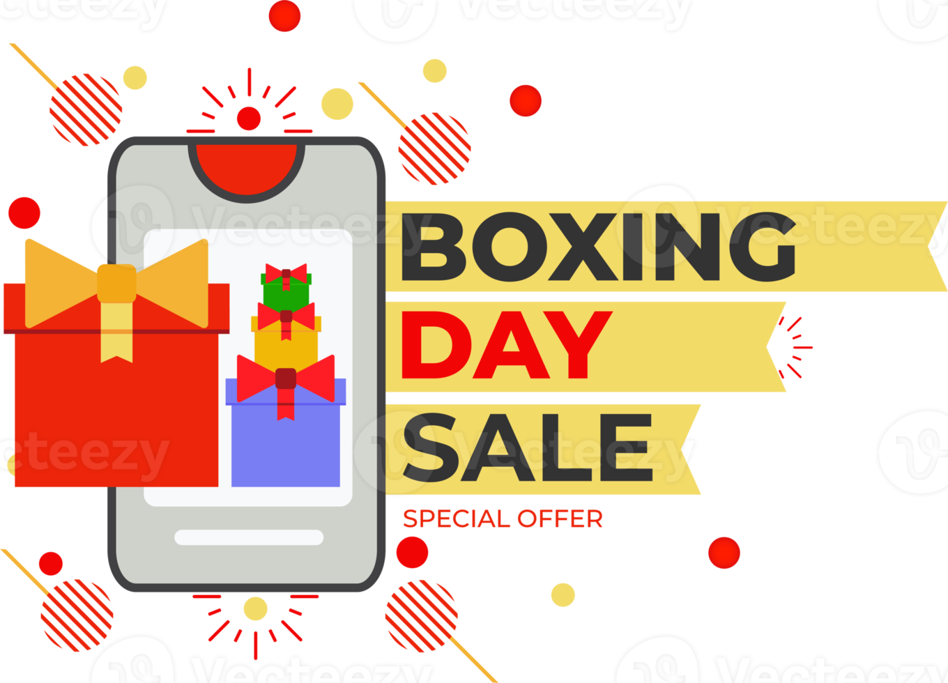 boxing day sale illustration 15697978 PNG