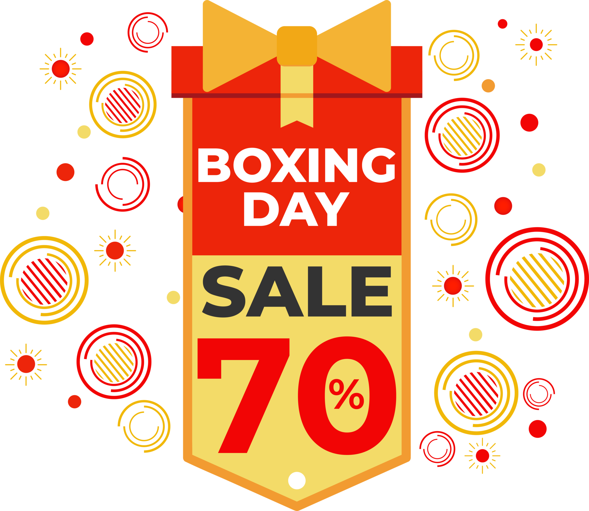 boxing day sale illustration 15697980 PNG