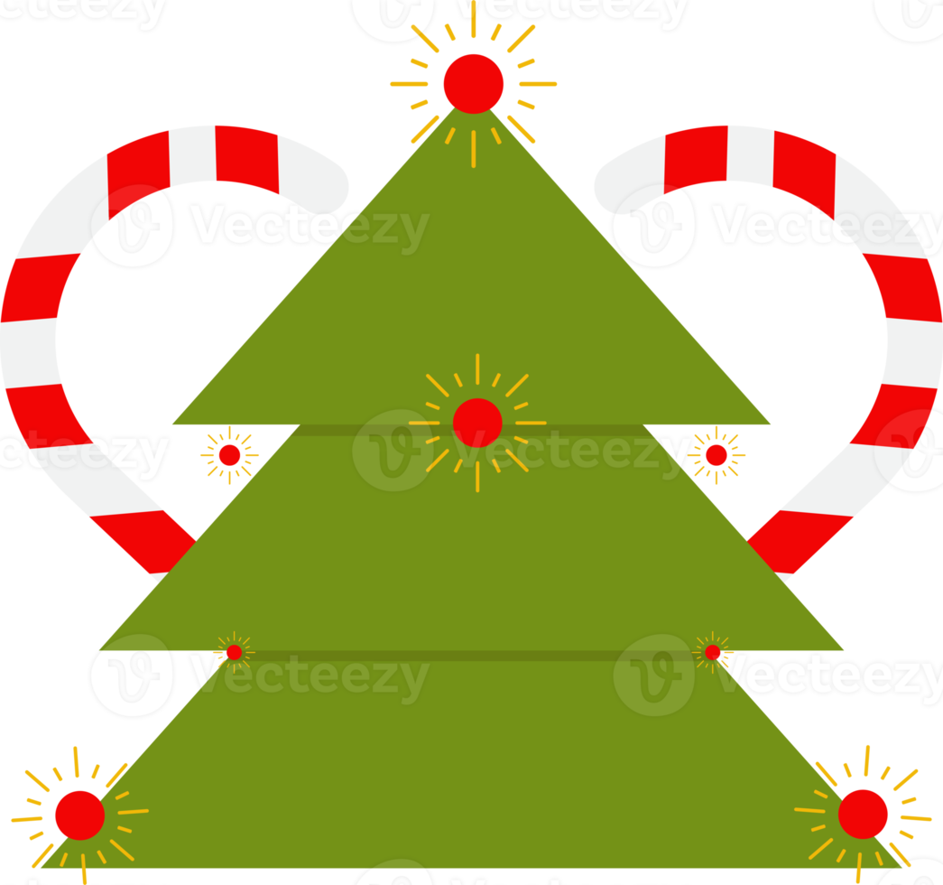 élément de conception d'ornement de noël png