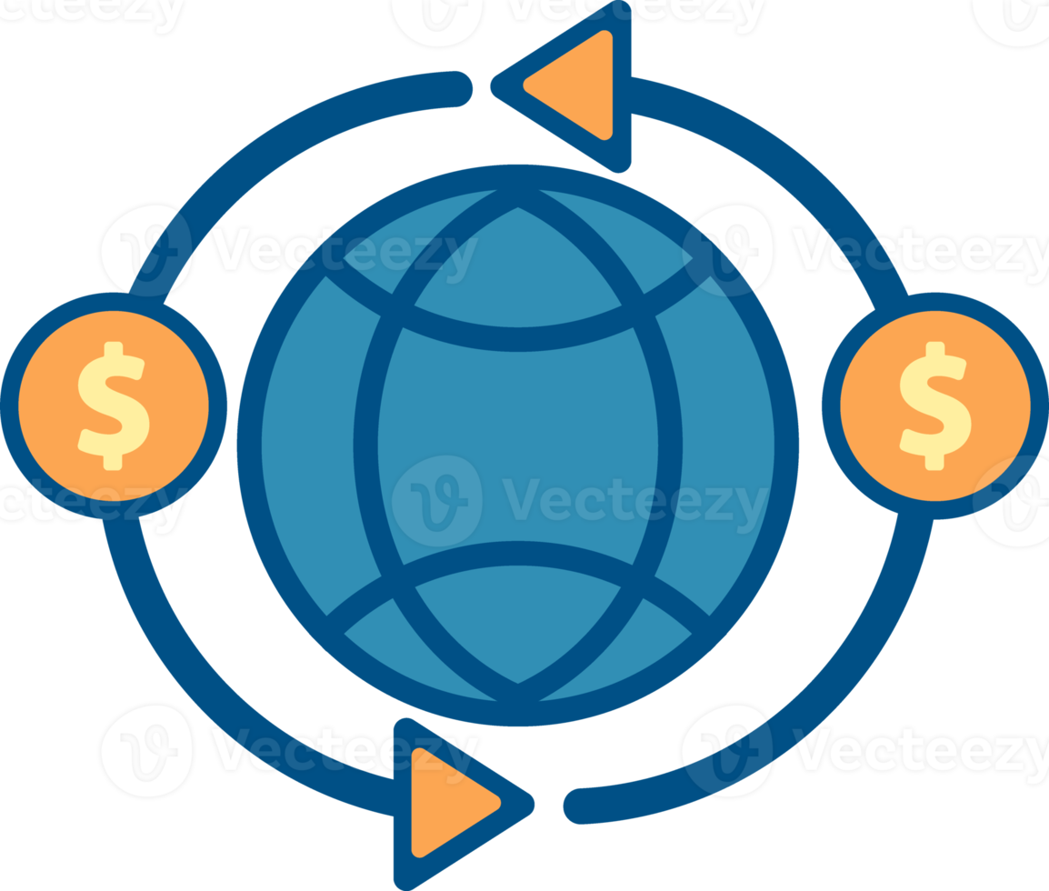 globe and money icon png