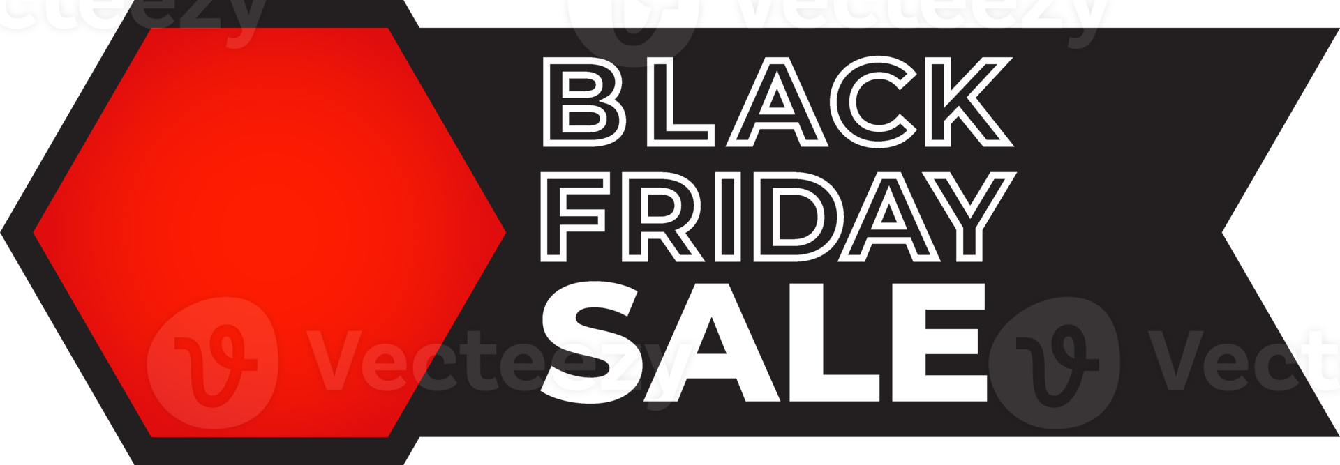 black friday sale banner design png