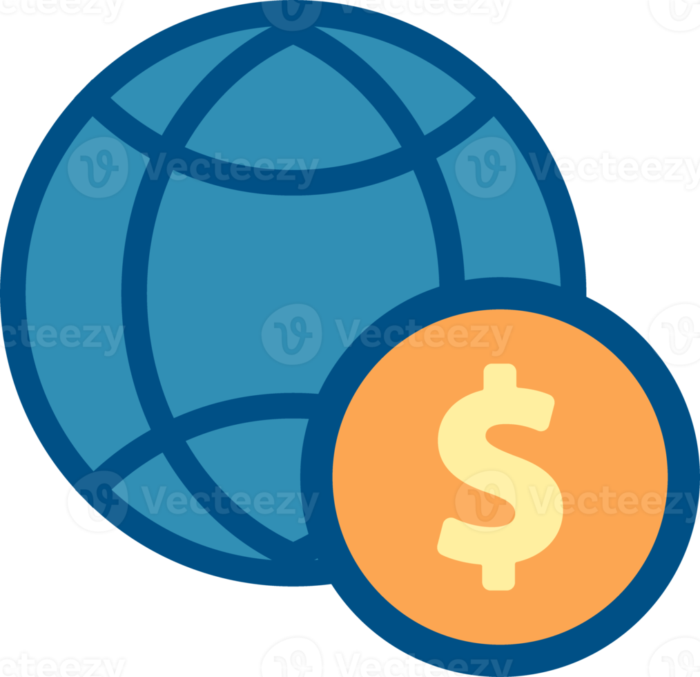 globe and money icon png