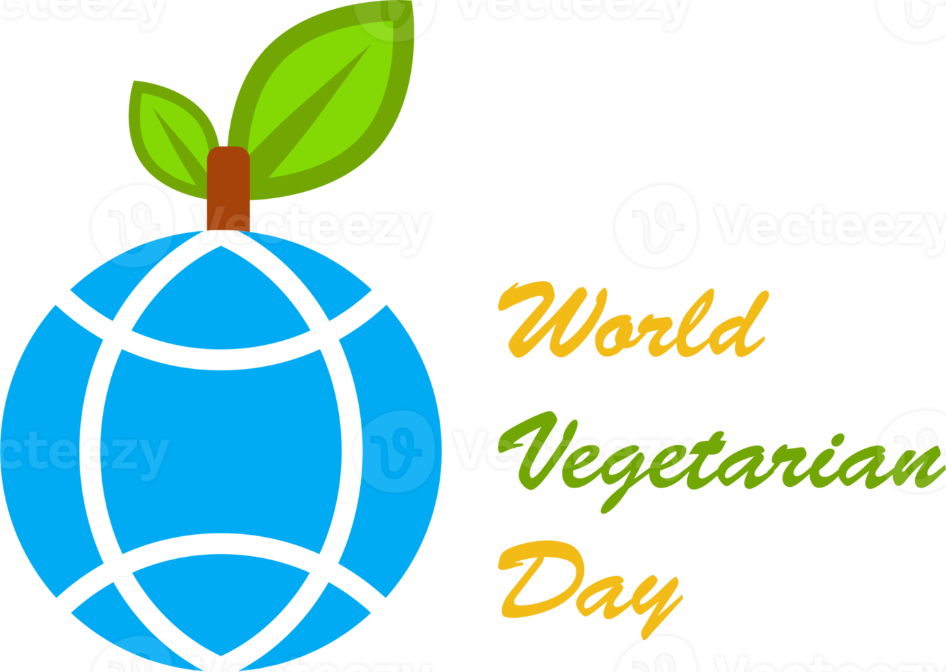 icono del día mundial vegetariano png