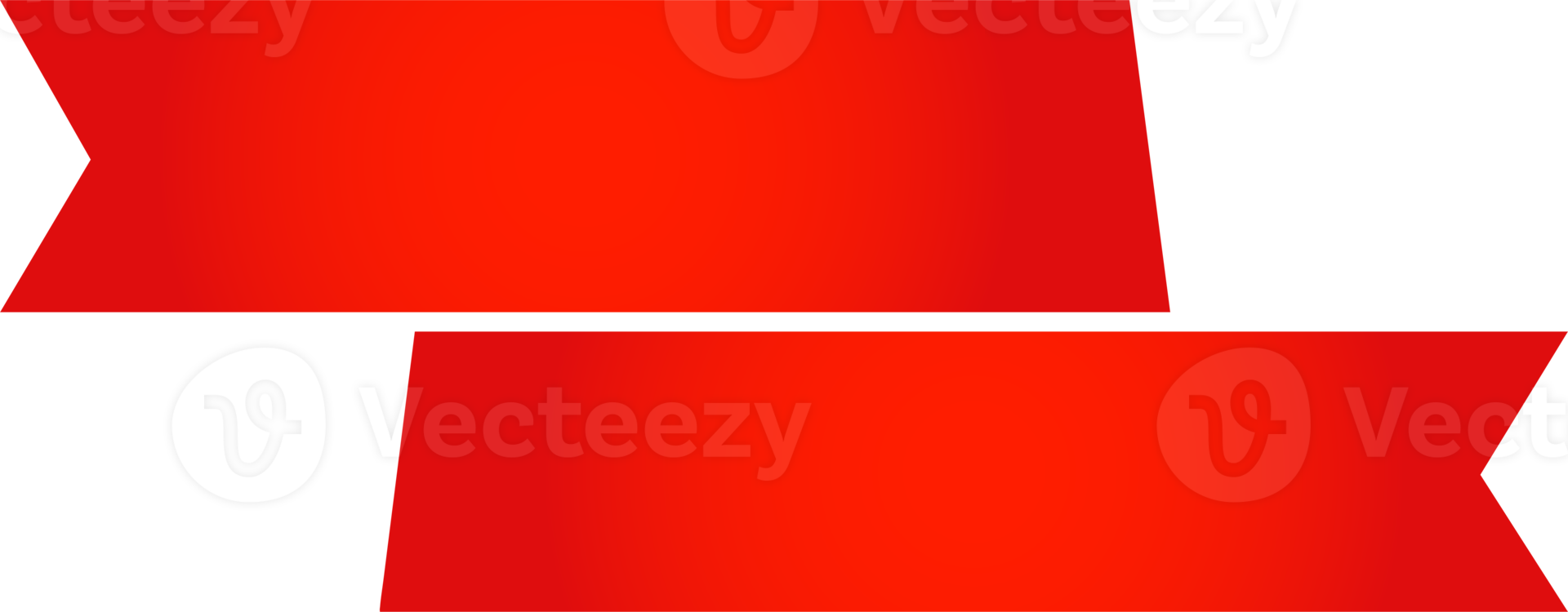 sale red ribbon banner png