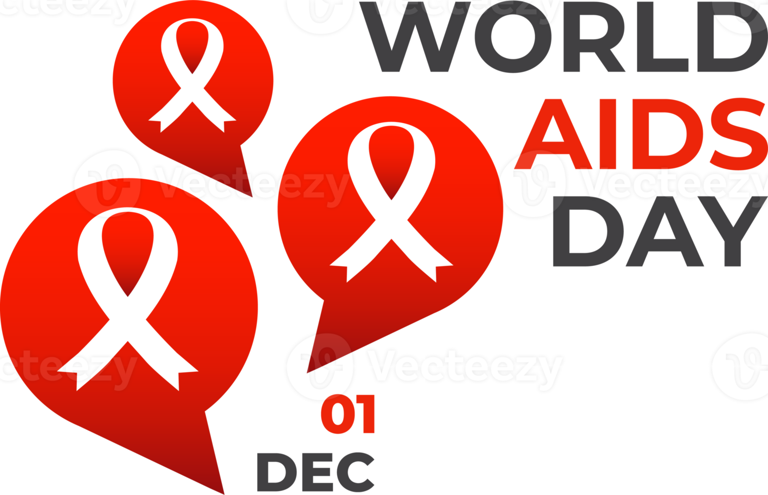 world aids day badge png