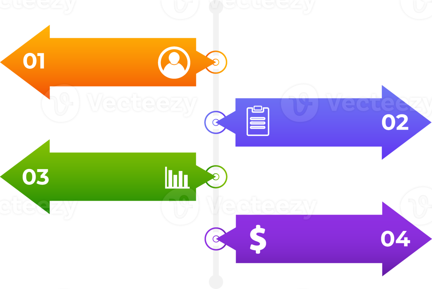 attività commerciale Infografica elemento png