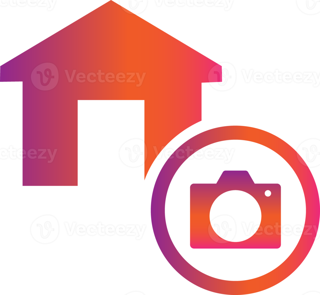 camera home gradient icon png