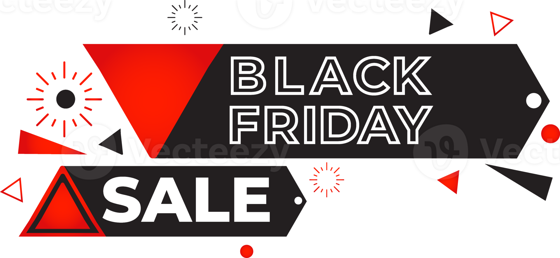 black friday sale banner design png