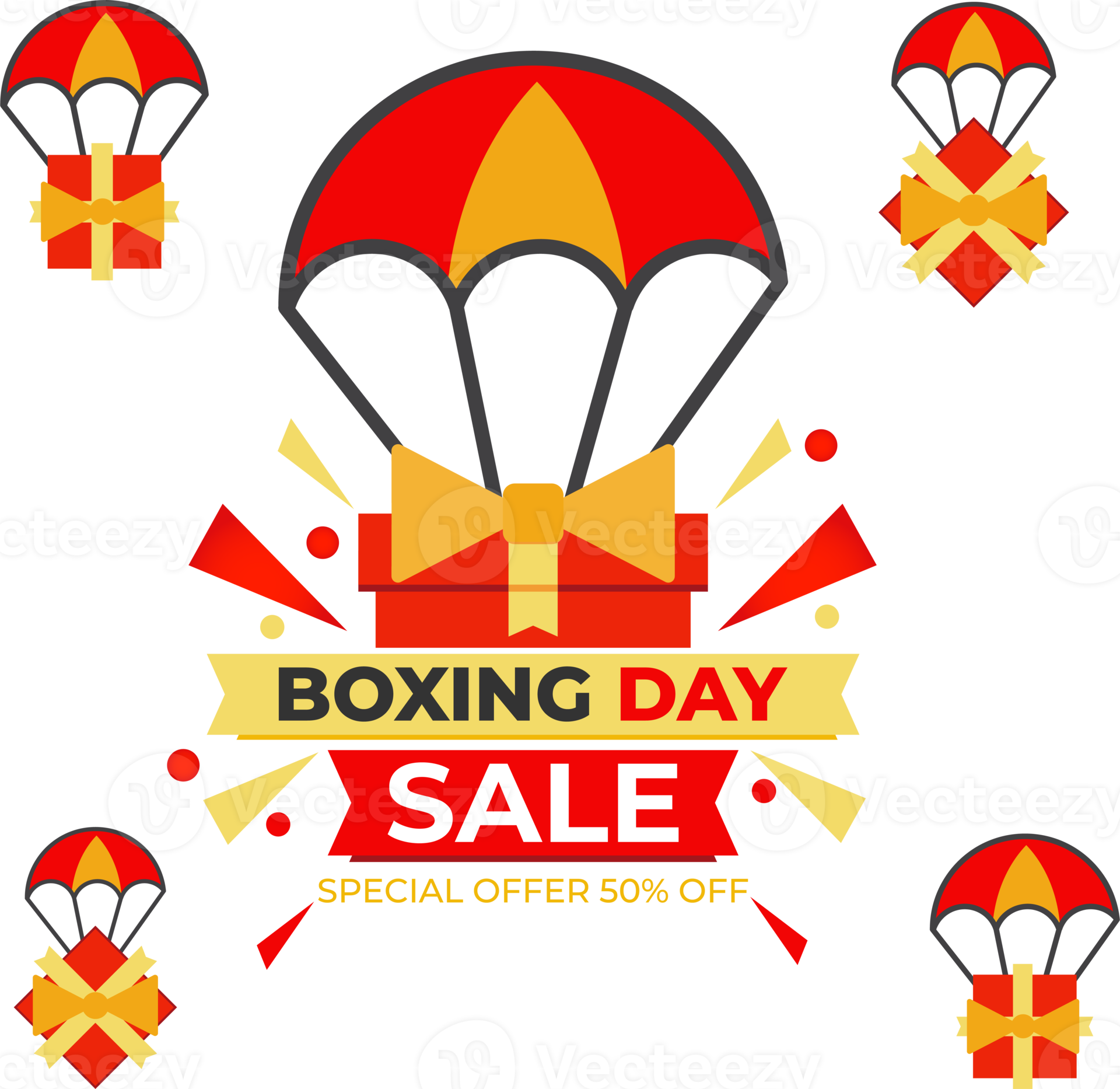 boxing day sale illustration 15698385 PNG
