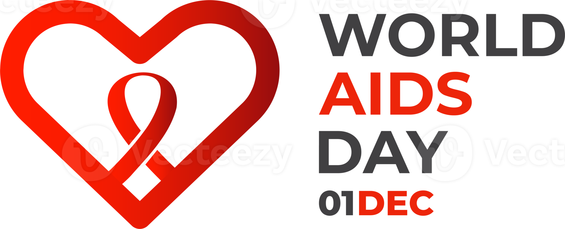 world aids day badge png