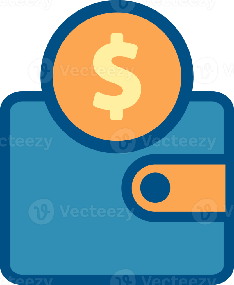 wallet and money icon png