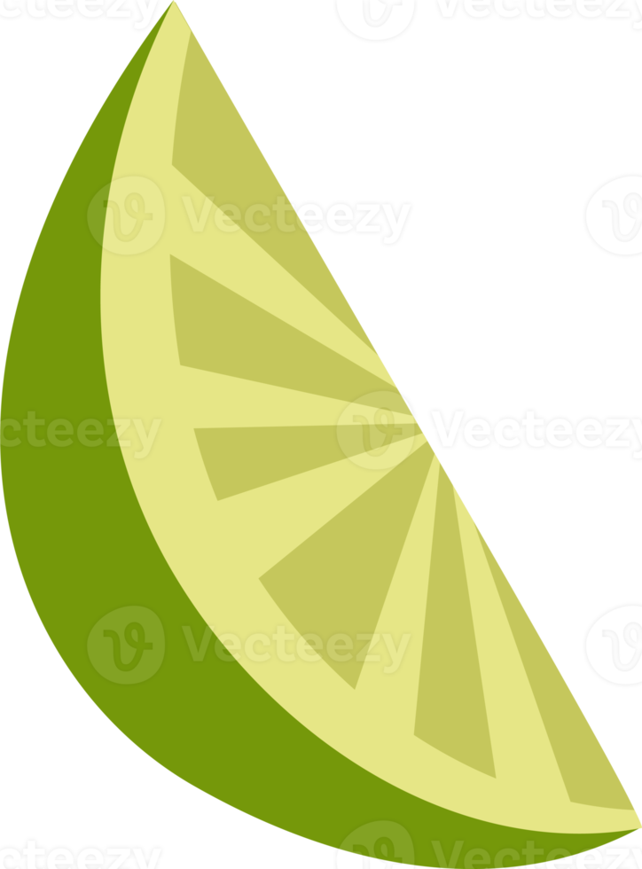 Fruit. lime wedge png