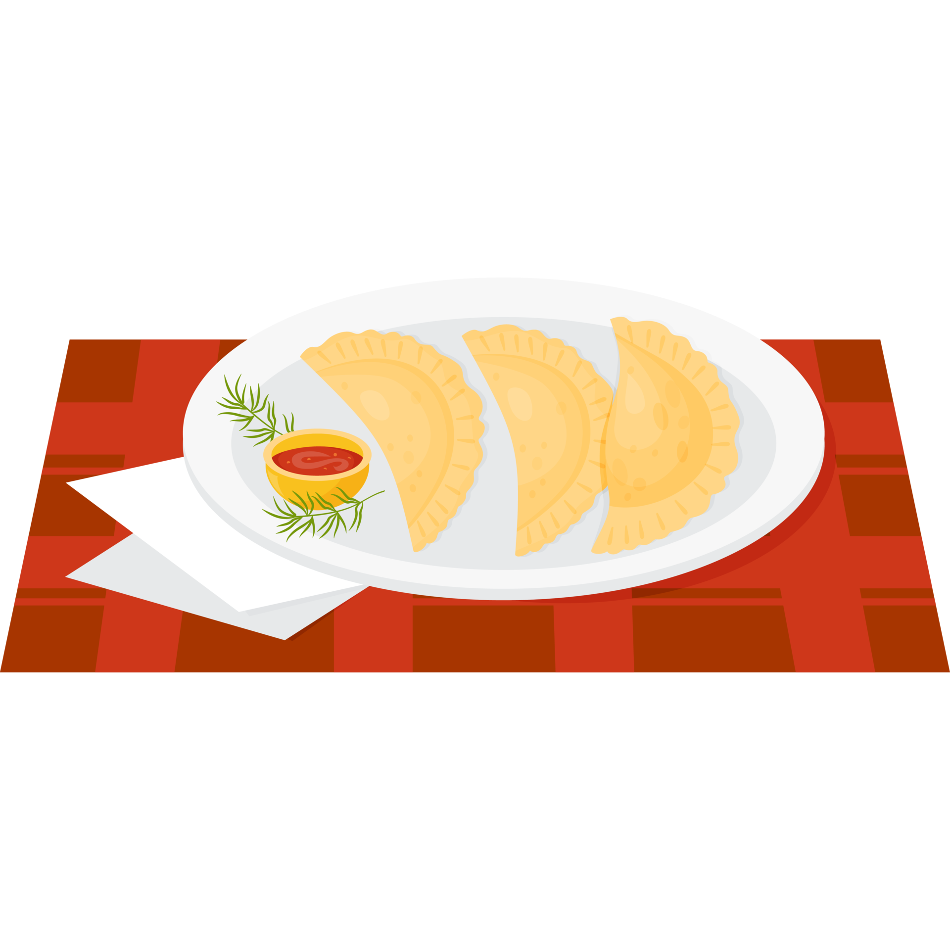 mexikanische empanadas mit tomatensauce in der schüssel 15698530 PNG