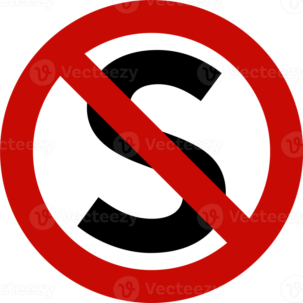 No stopping red road sign or traffic sign. Street symbol illustration. png